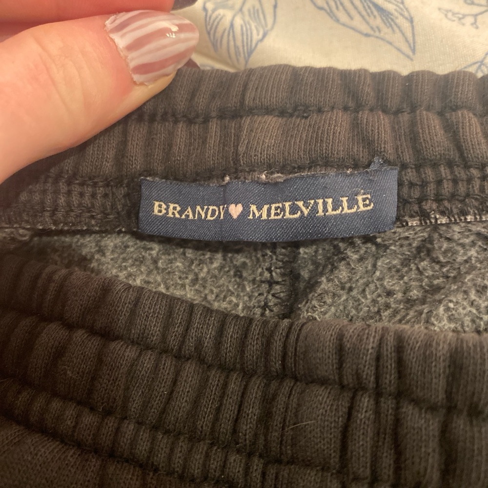 Brandy Melville Charcoal Joggers